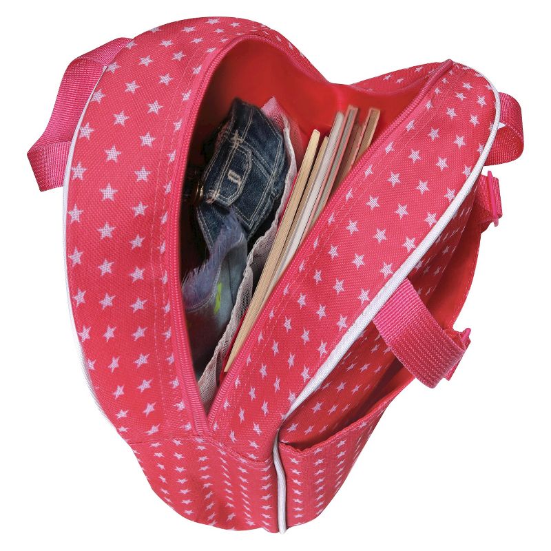 Badger Basket 18" Doll Travel Backpack - Star Pattern