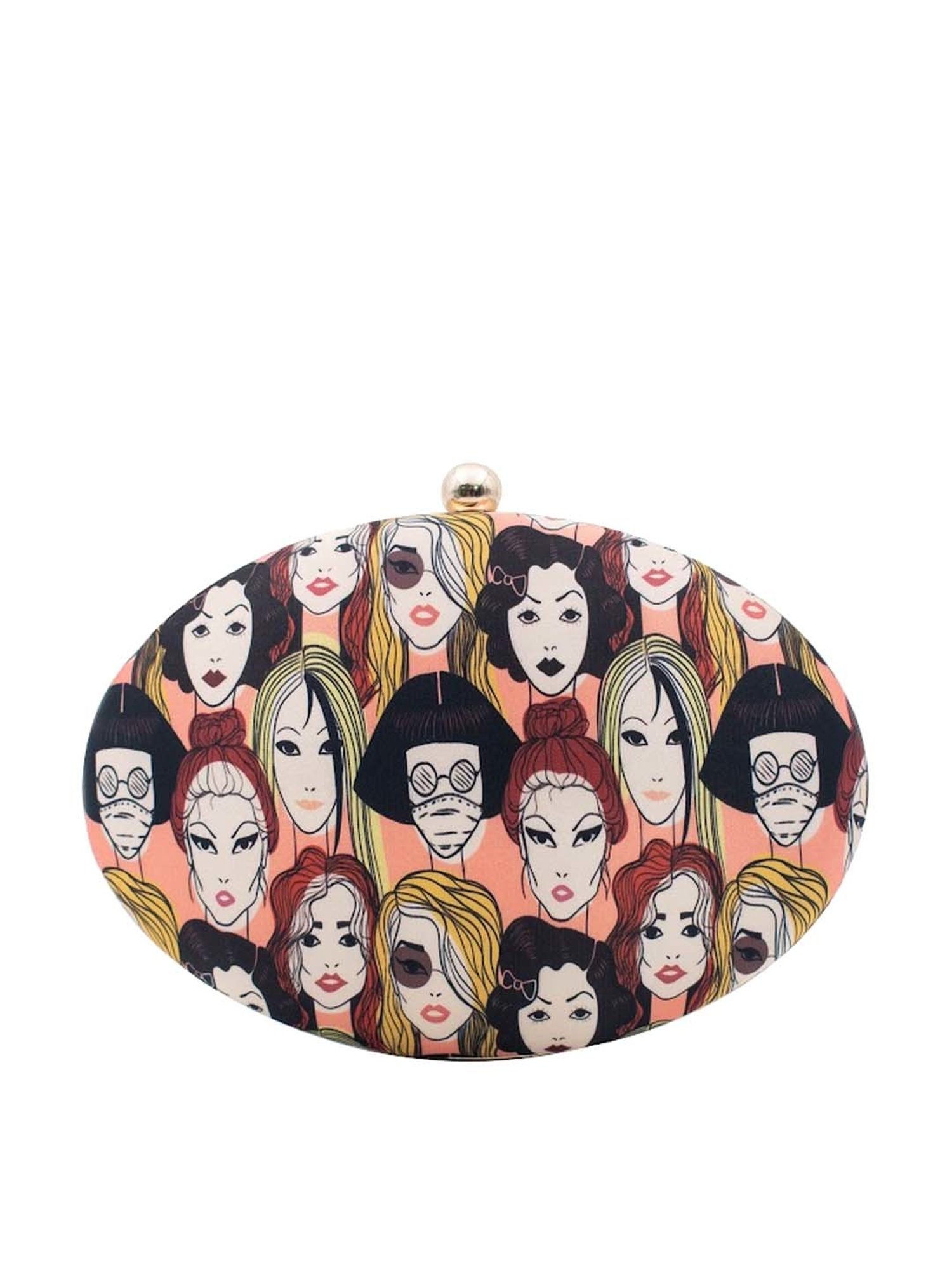 Sugarcrush Multicolor Printed Clutch
