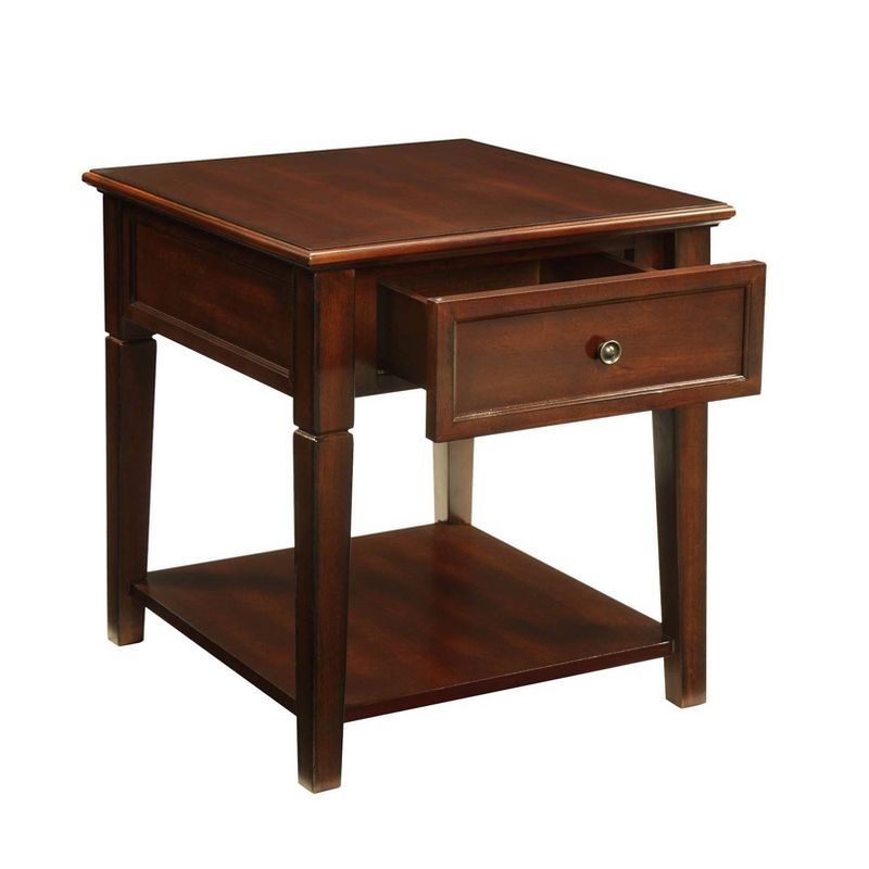 Malachi End Table Walnut - Acme Furniture