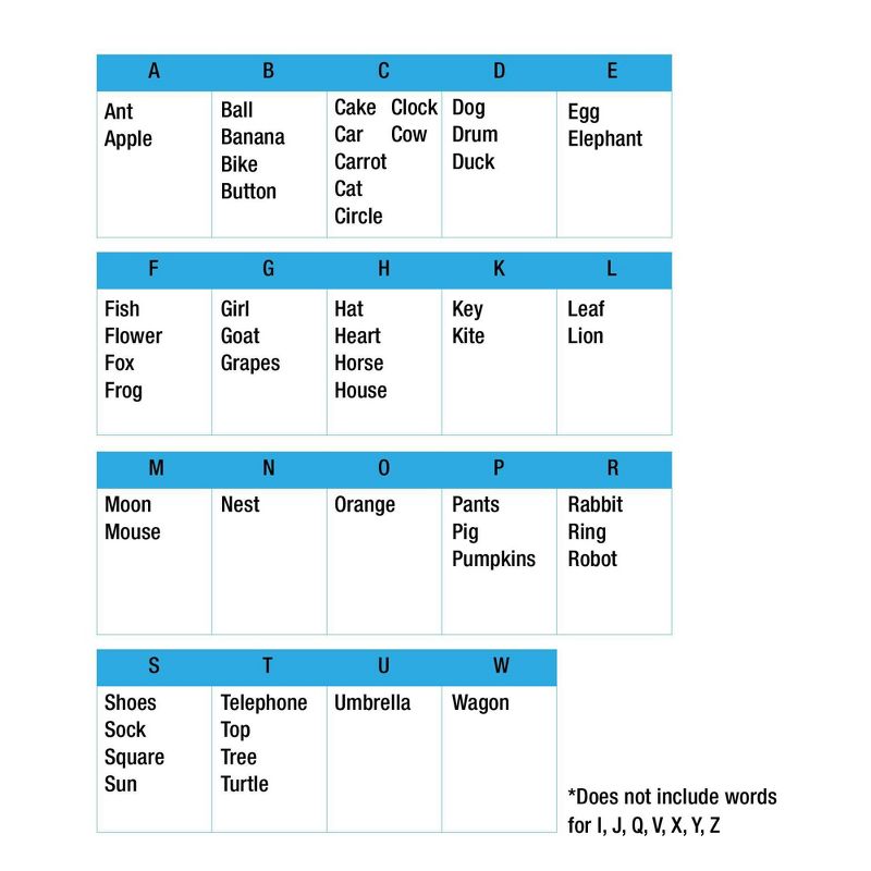 First Words Flash Cards