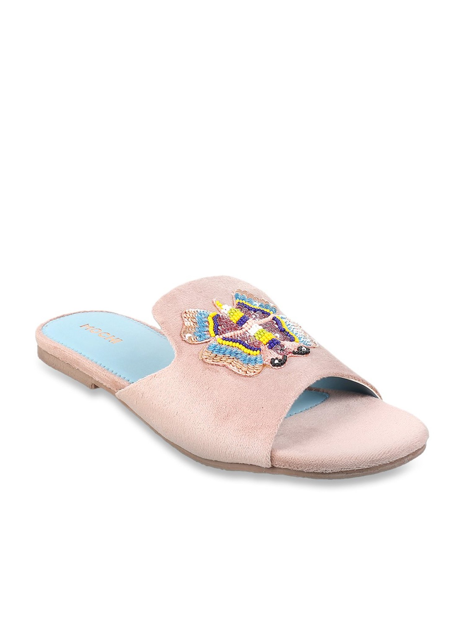 Mochi Women's Peach Casual Sandals