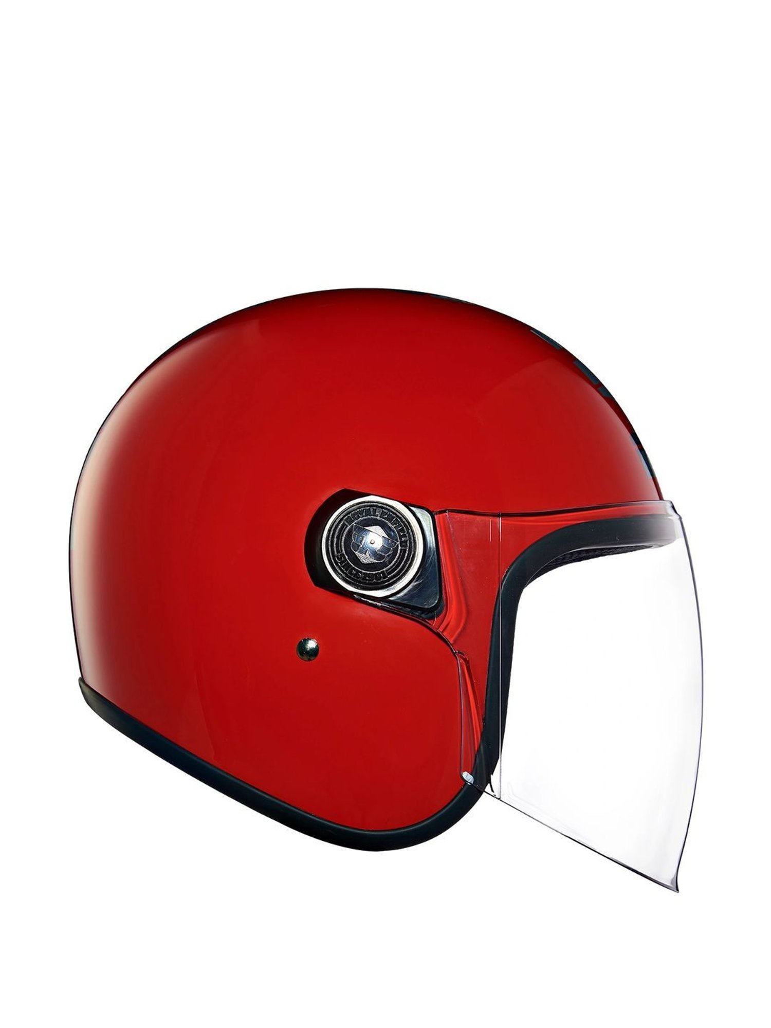 Royal Enfield Gt Red Printed Medium Helmet
