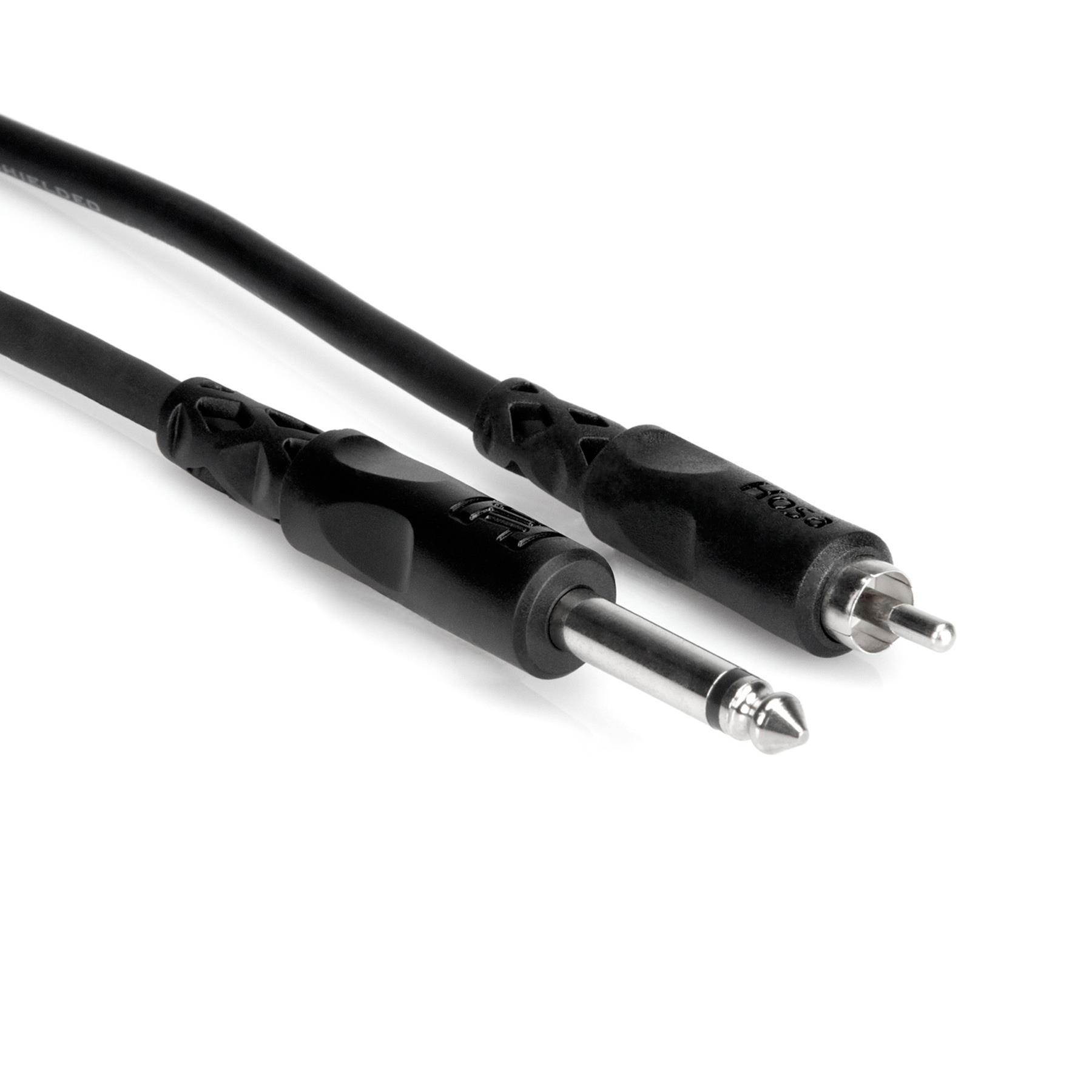 Hosa Rca-1/4'' Phone 10'