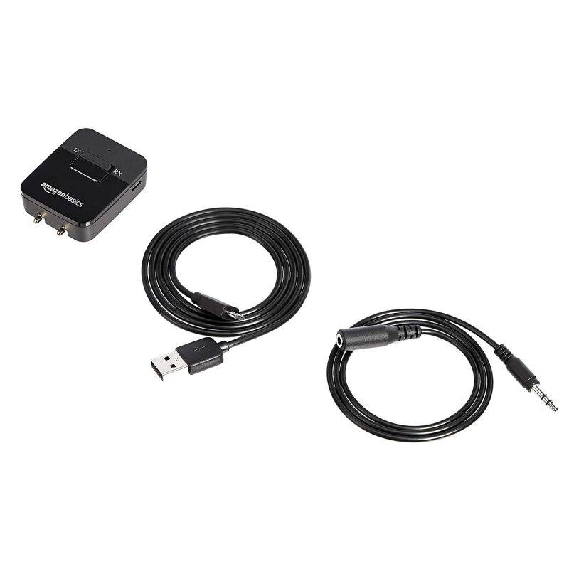 AmazonBasics - 2-in-1 Bluetooth Transmitter/Receiver Adapter