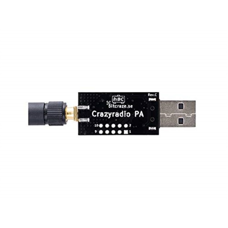 SeeedStudio - Crazyradio PA - Long Range 2.4Ghz USB Radio Dongle With Antenna - DIY Maker Open Source BOOOLE