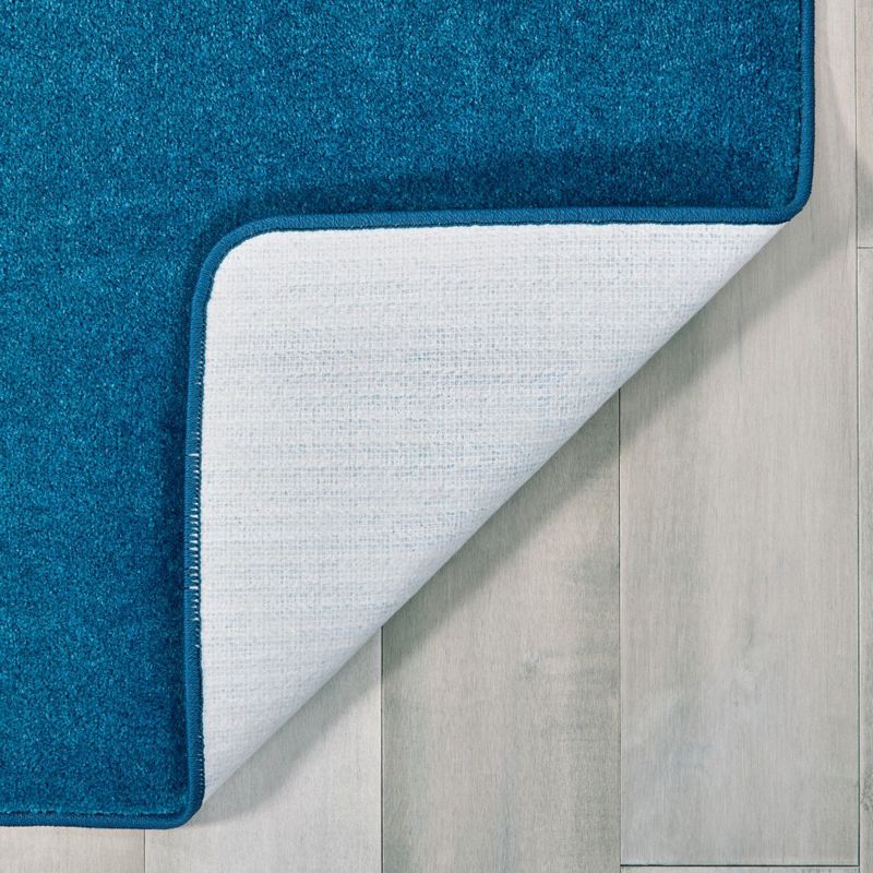 6'x9' Rectangle Woven Accent Rug Blue - Carpets For Kids