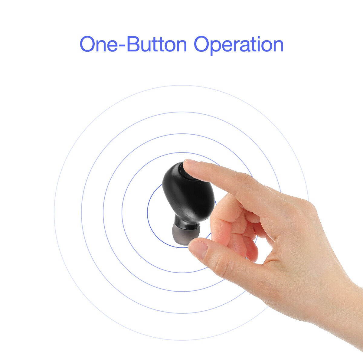 Bluetooth 5.0 Headset TWS Wireless Earphones Earbuds Stereo Headphones  Mic