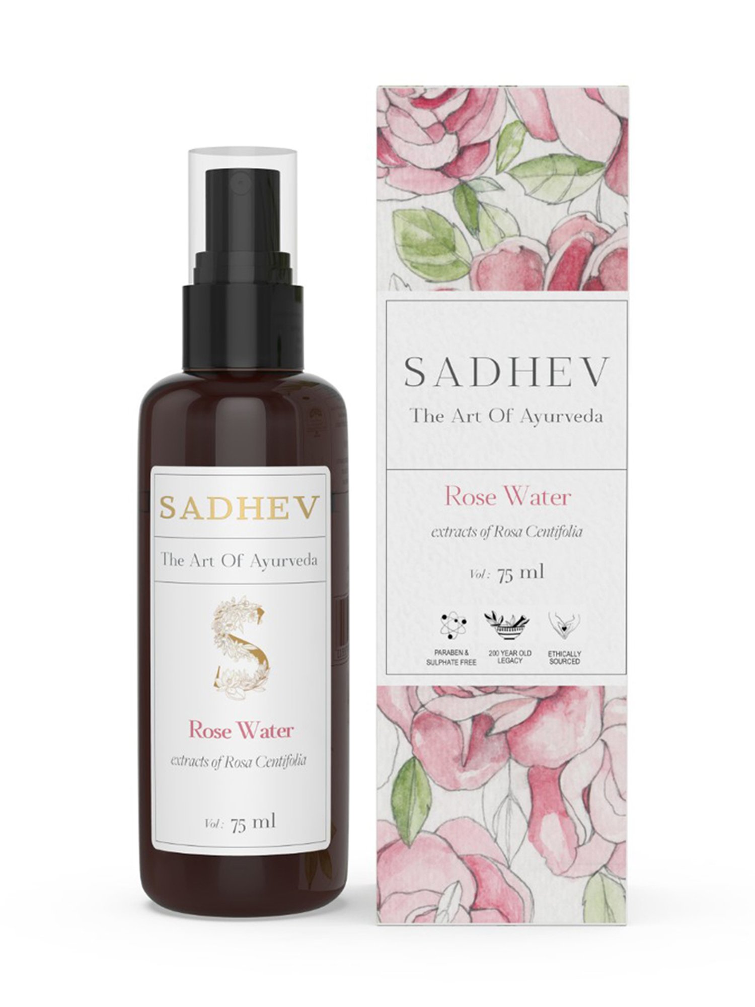 SADHEV The Art Of Ayurveda Rose Water - 75 ml