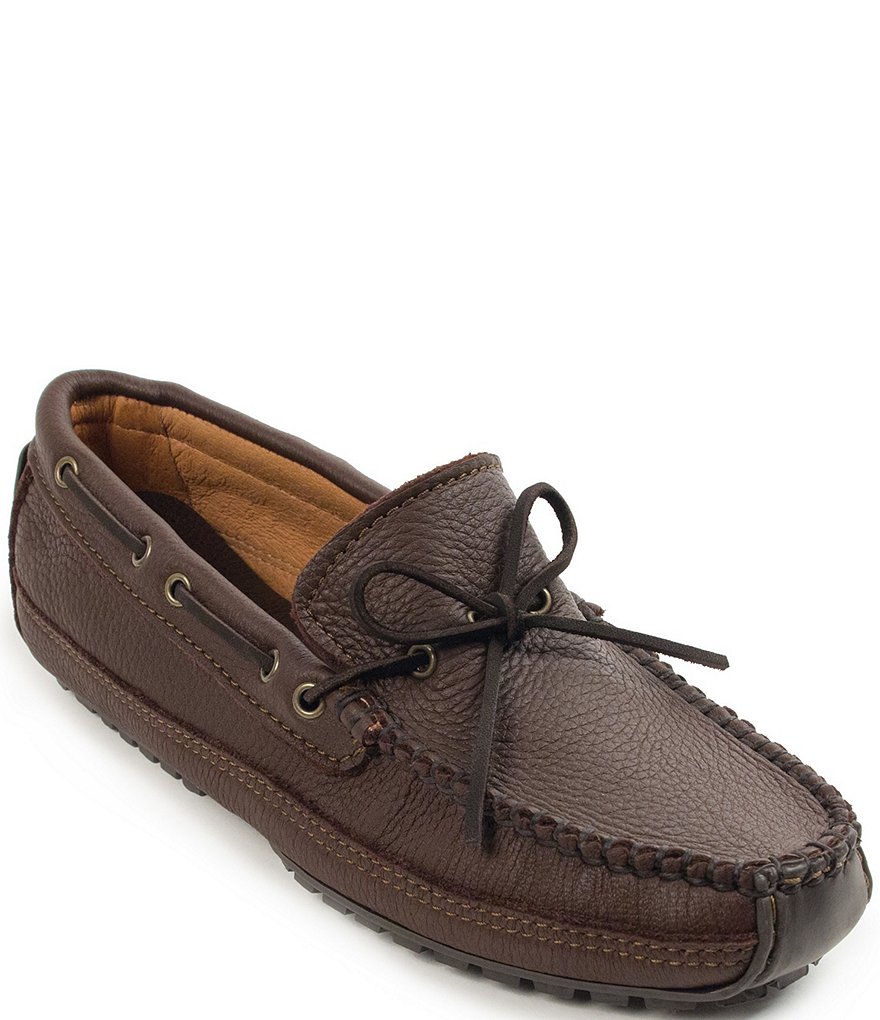 Minnetonka Men's Moosehide Weekender Moccasin