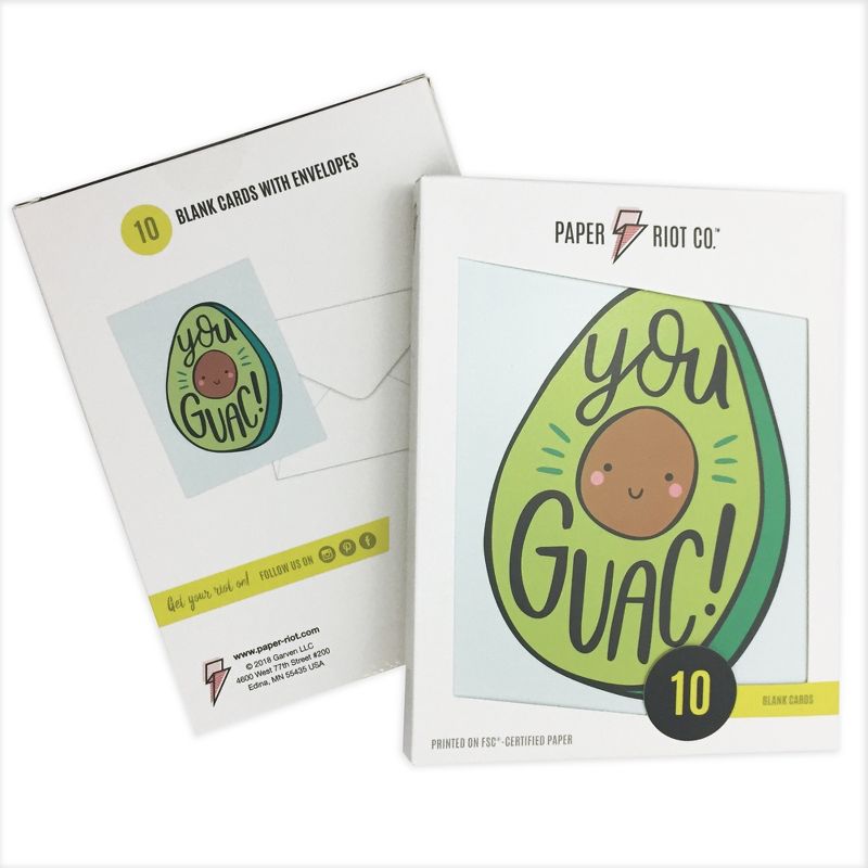 4.25"x5.5" 10ct You Guac - Paper Riot