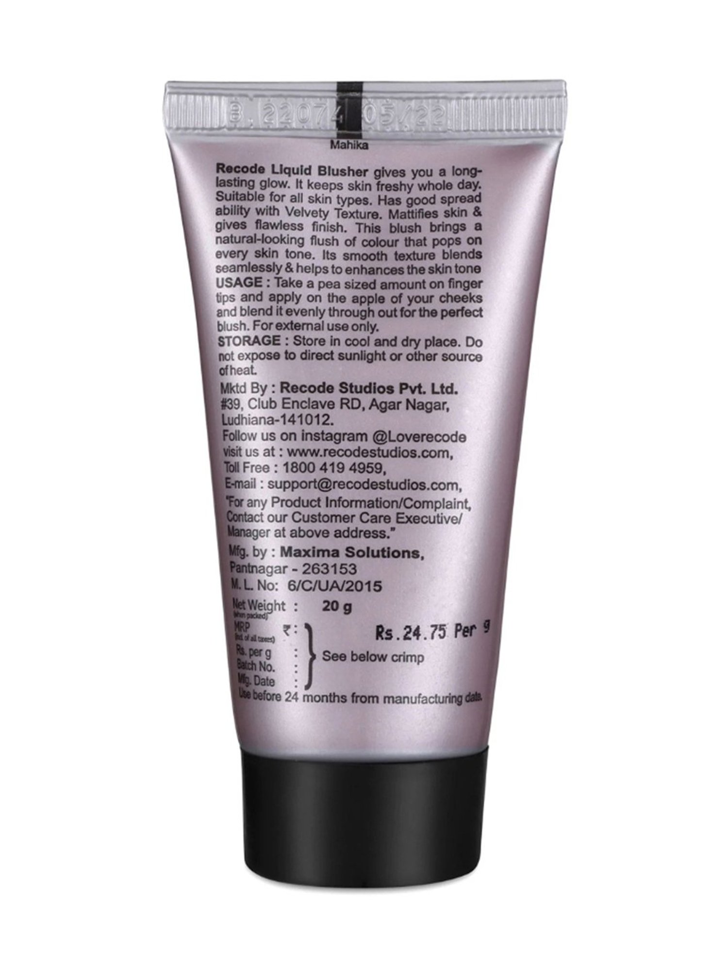 Rom&nd Better Than Cheek Blush W01 Odi Milk - 3.8 gm