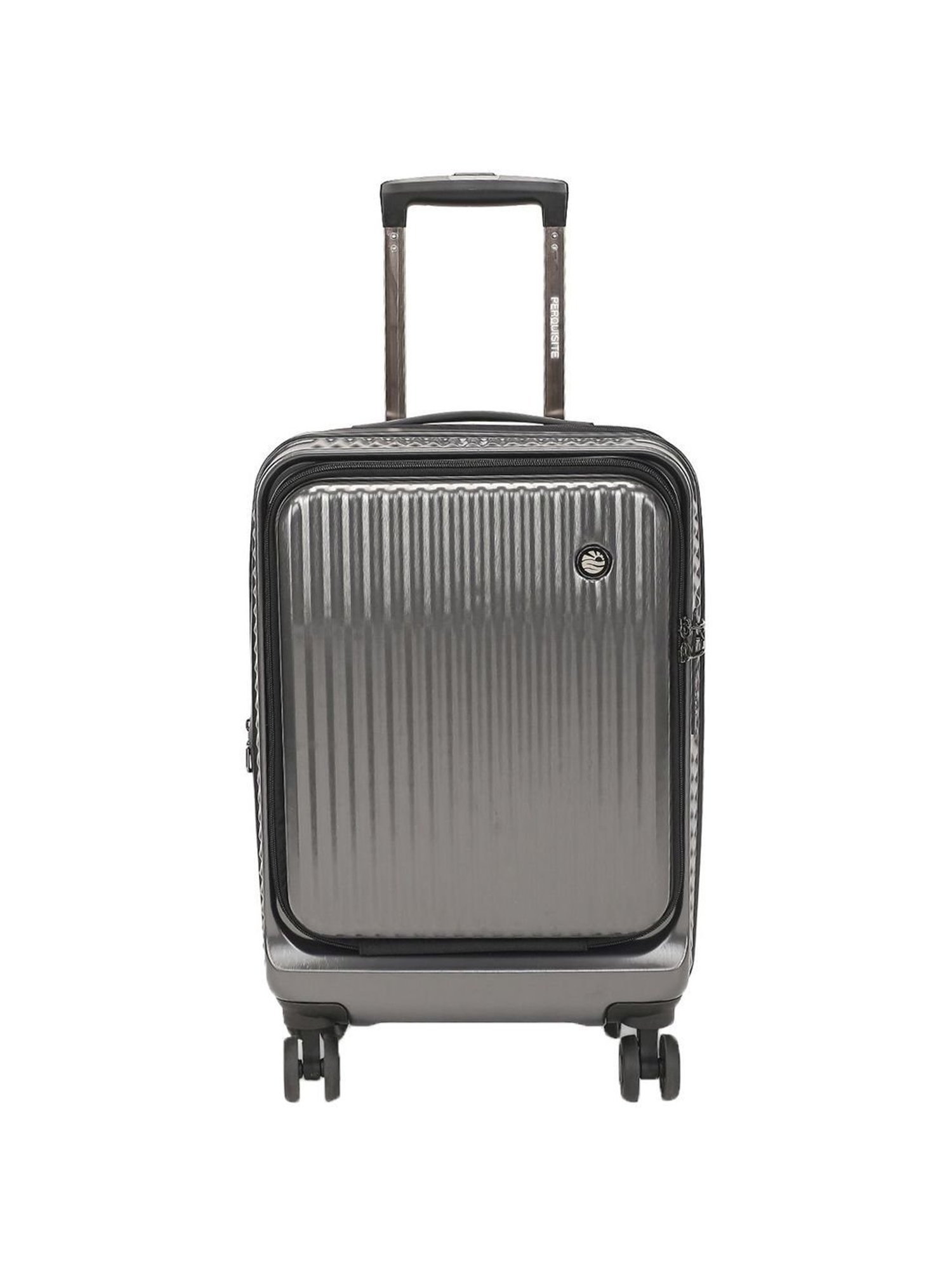 Perquisite Y2K Luxe Range Dark Grey Hard 20" Cabin Luggage