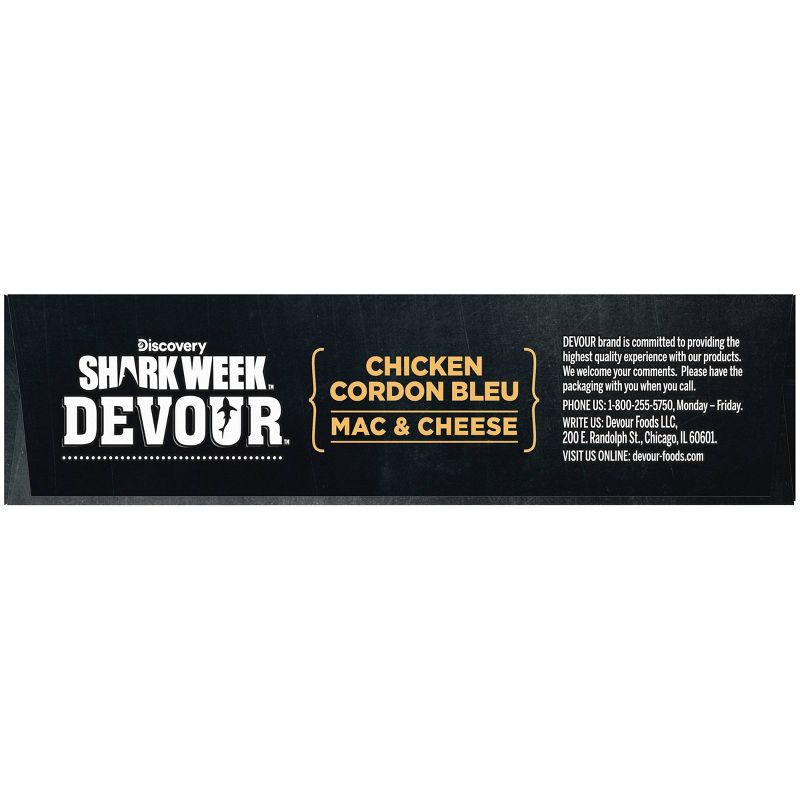 Devour Chicken Cordon bleu Frozen Mac & Cheese - 10.5oz