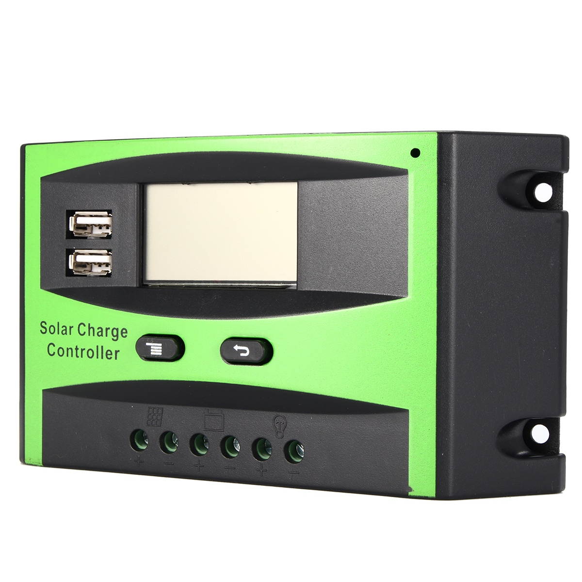 30A Smart Solar Charge Controller Wind Solar Hybrid Charge Controller with LCD Display