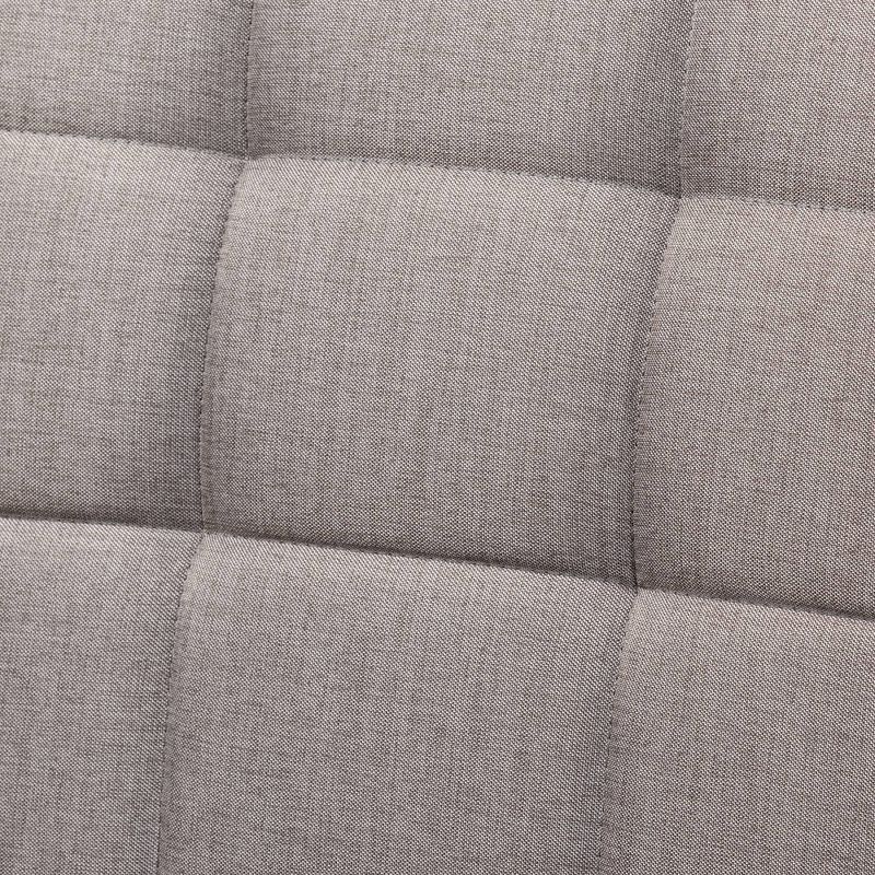 2pc Sanford and Brown Wood Dining Set Gray/Brown - Baxton Studio