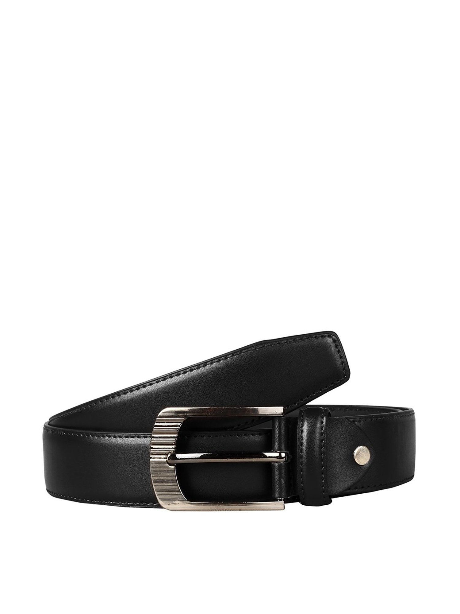 SCHARF Black Waist Belt for Men