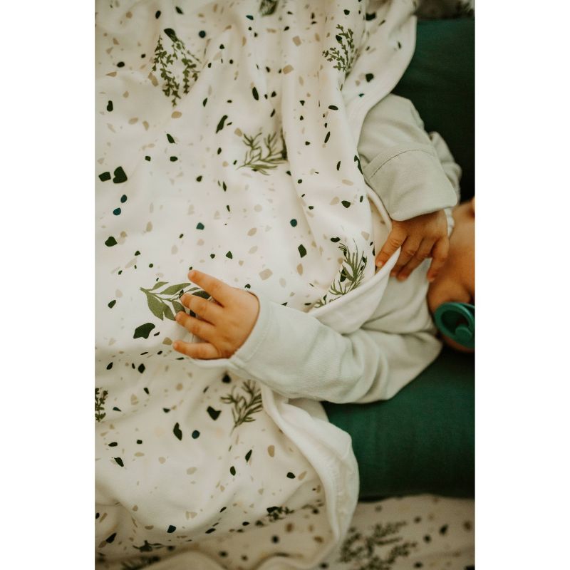 Goumi Botanical Garden Organic Crib Bedding Set - 3pc