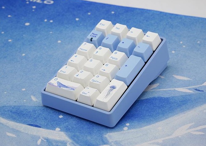 2, 60% Wired/Wireless Mechanical Keyboard (Kailh Box Brown Switch/White Case) - Full Keys Programmable - True RGB Backlit - Tap Arrow Keys - Double Shot PBT Keycaps - NKRO - 1900mAh Battery