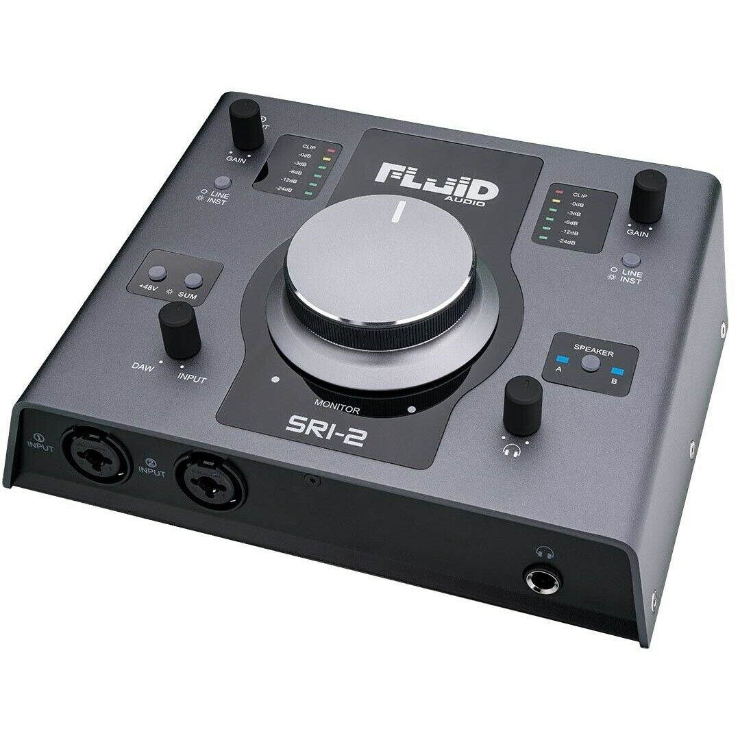 Fluid Audio SRI-2 2-Input 24-bit/192kHz USB Audio Recording Interface
