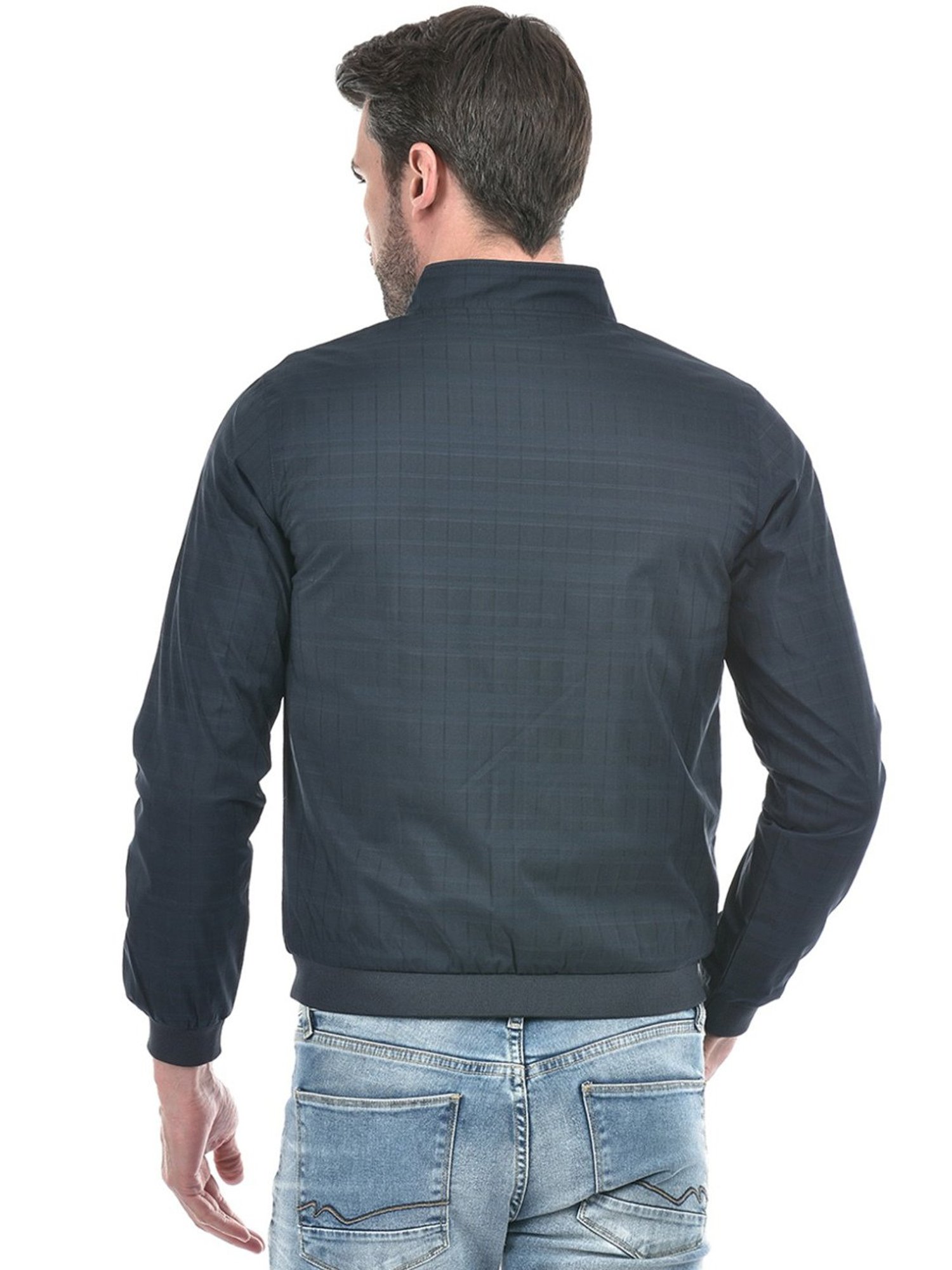 Lawman Multicolored Cotton Regular Fit Checks Reversible Jackets