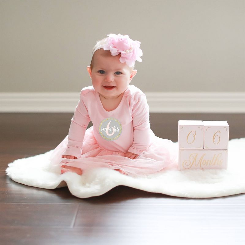 Baby Monthly Stickers by The Peanutshell