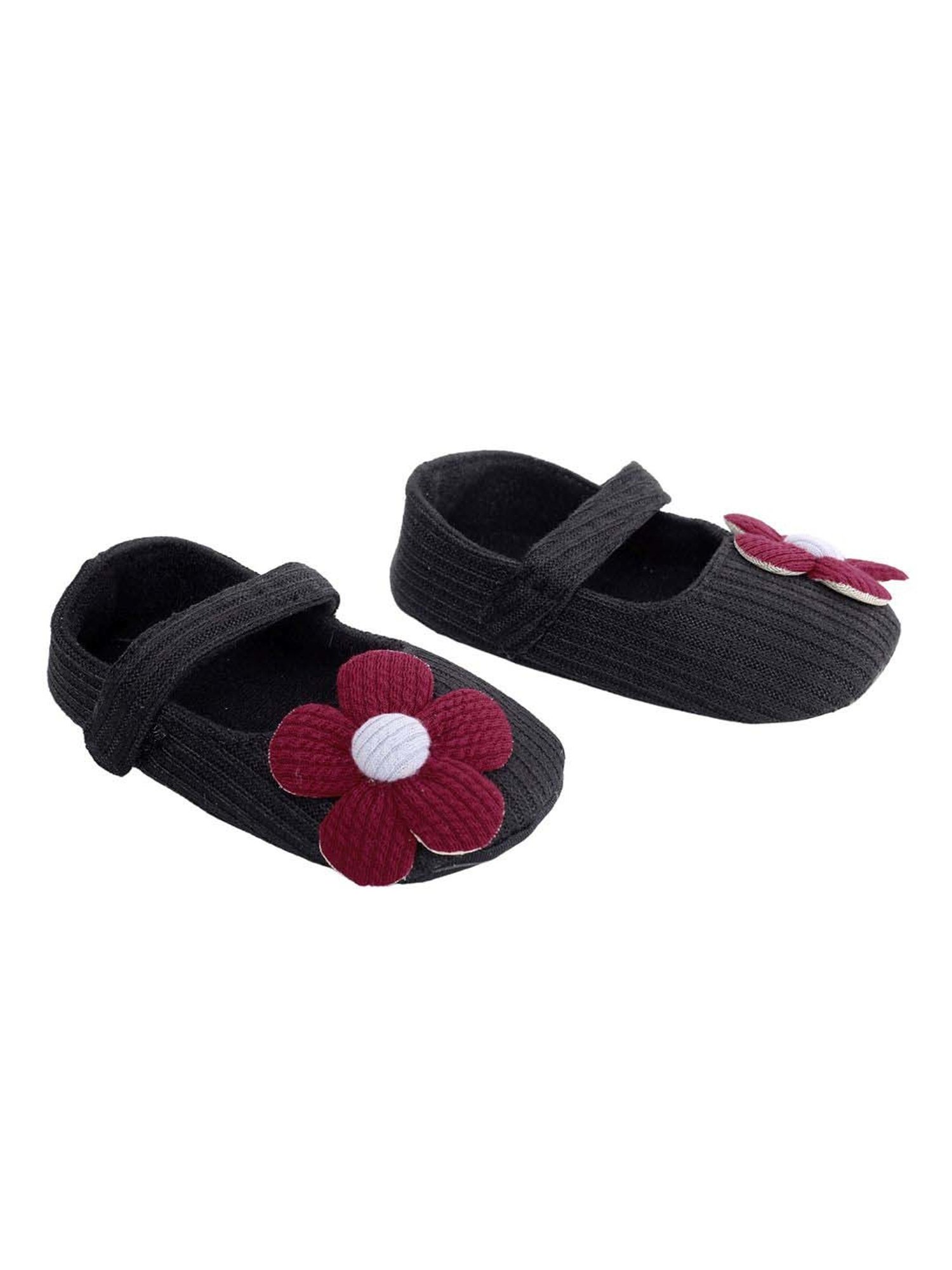 Baby Moo Kids Dark Grey Casual Mary Jane Shoes