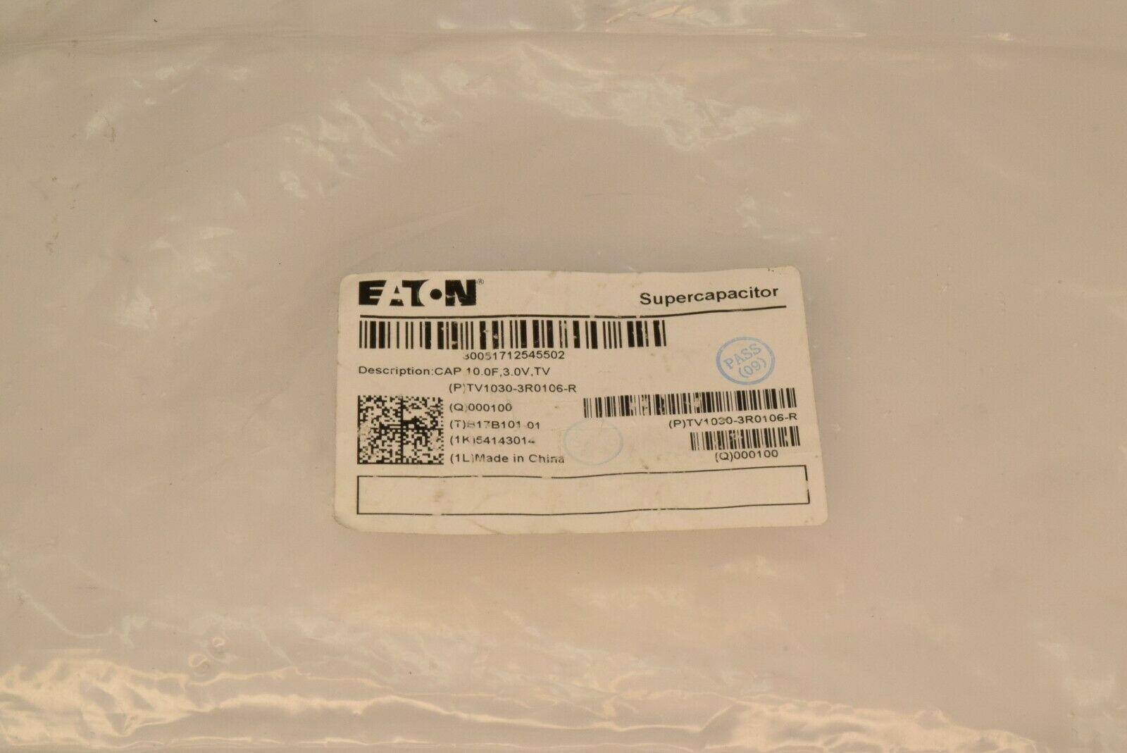 Lot of 2x NEW Eaton TV Super Capacitor 10F 3V Supercapacitor TV1030-3R0106-R
