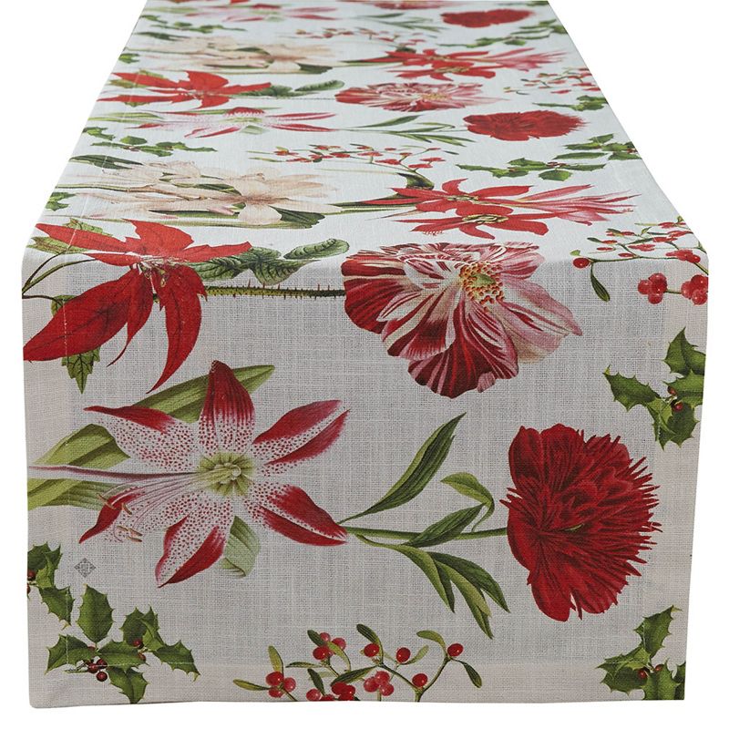 Split P Holiday Botanicals Table Runner - 72"L