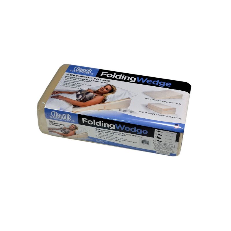 Contour Products Folding Wedge - Beige (7")