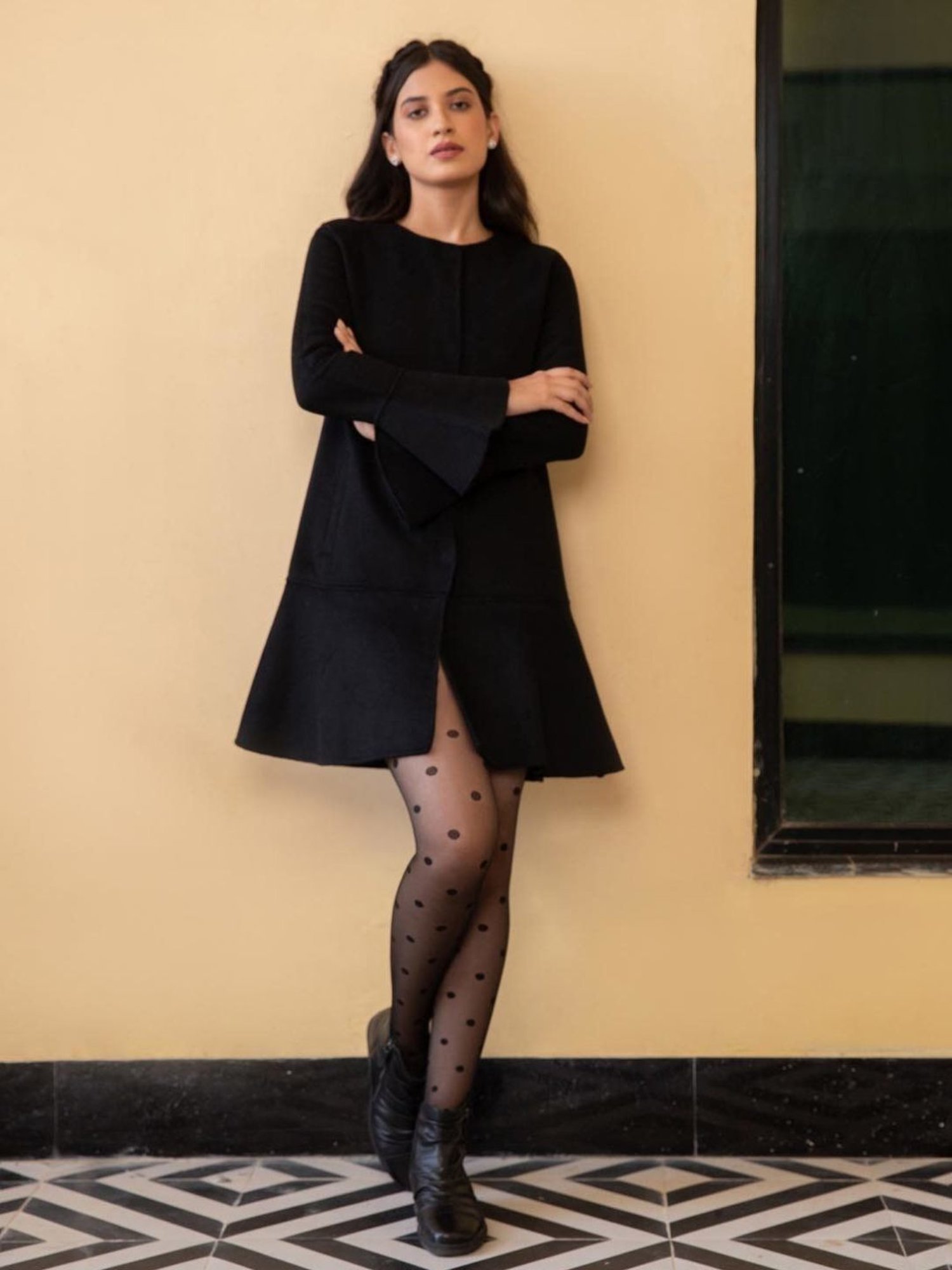 BInfinite Black Classy Blazer Dress