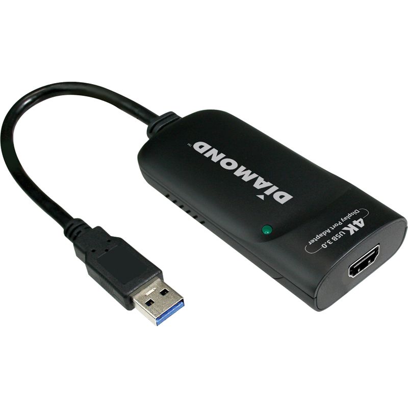 DIAMOND Multimedia USB 3.0 to HDMI 4k/2k Video Graphics Adapter - 1 x HDMI, HDMI