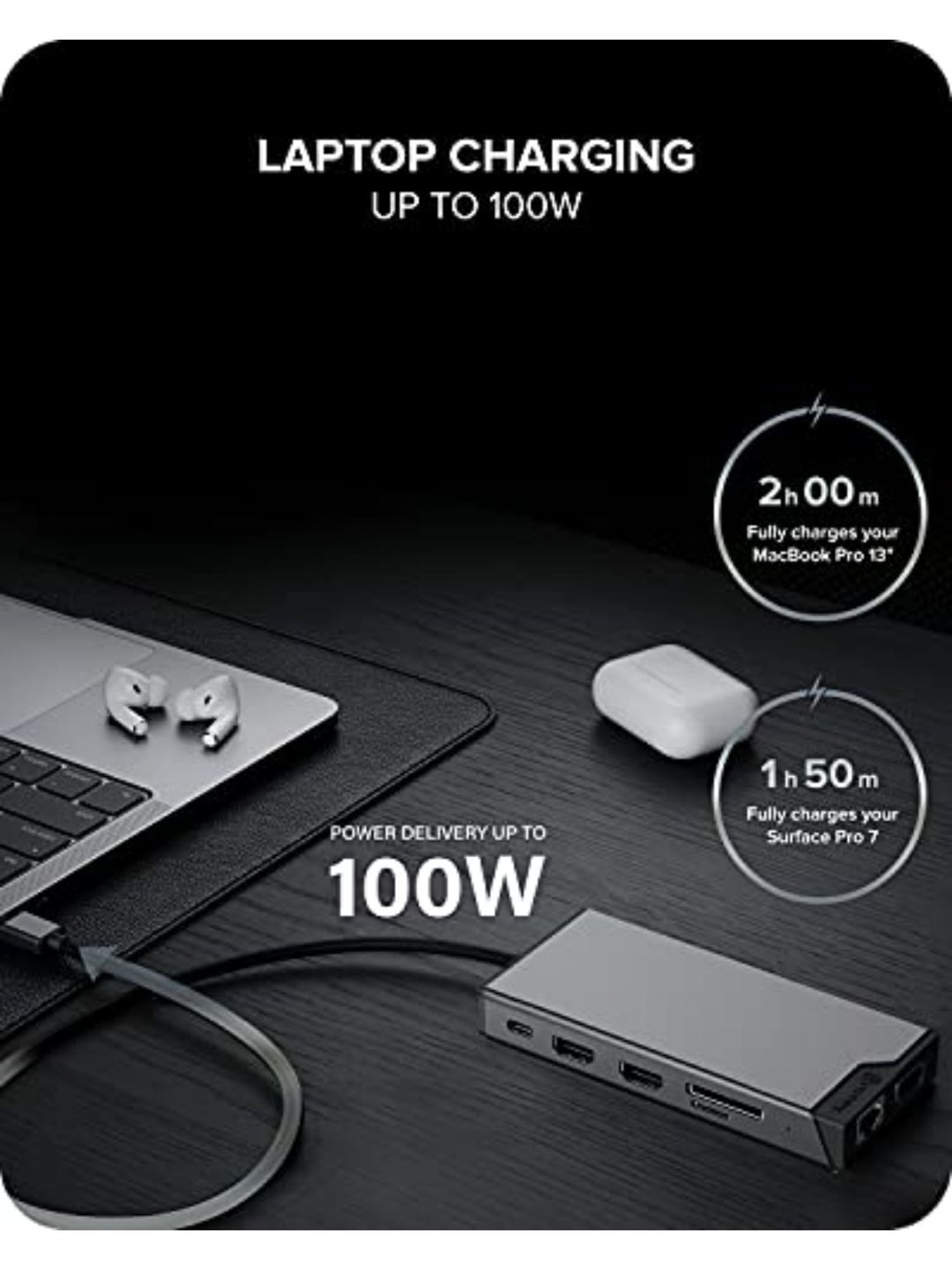 HP Trendsetter 39.62cm (15.6") Laptop Backpack (Black/Blue)