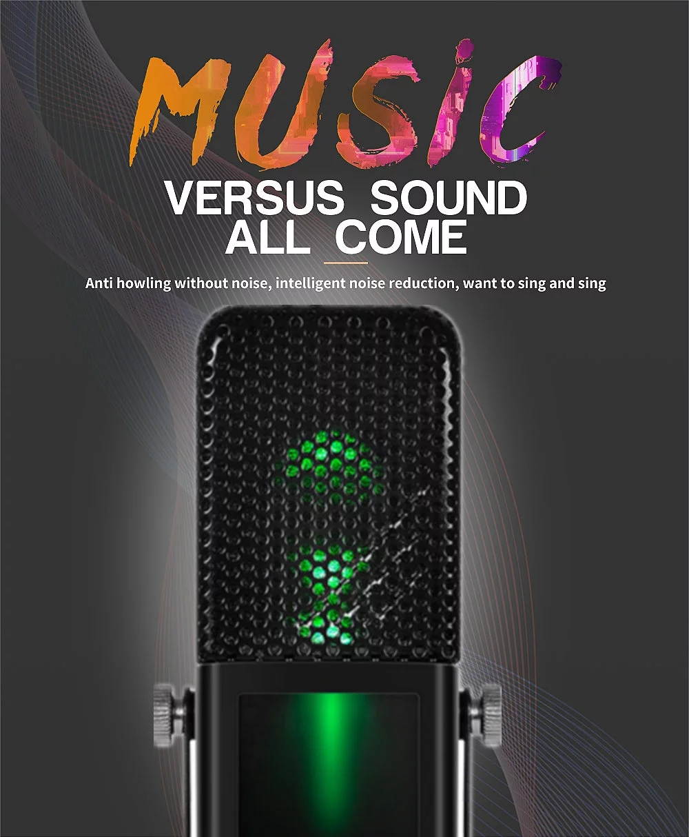 MK 800 Condenser Audio 3.5mm Wired Studio Microphone Vocal Recording Karaoke Microphone Mic For Computer BM800 Updated Mikrofon