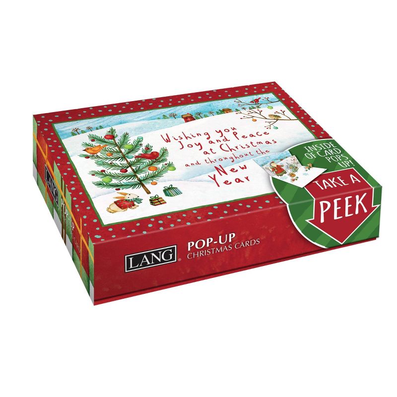 8ct Snowy Inspirations Pop-Up Boxed Christmas Cards