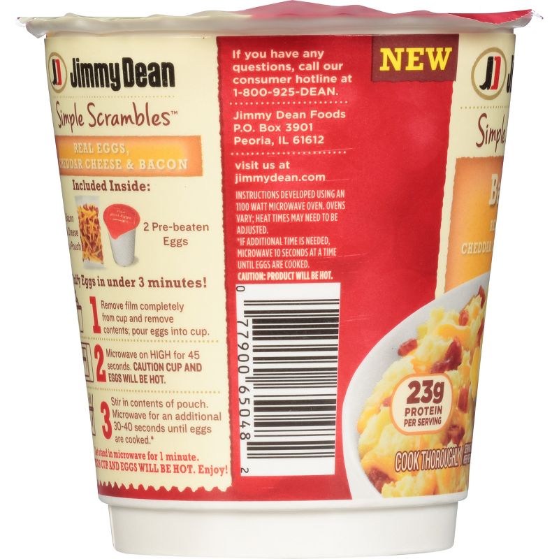 Jimmy Dean Simple Scrambles Bacon - 5.35oz