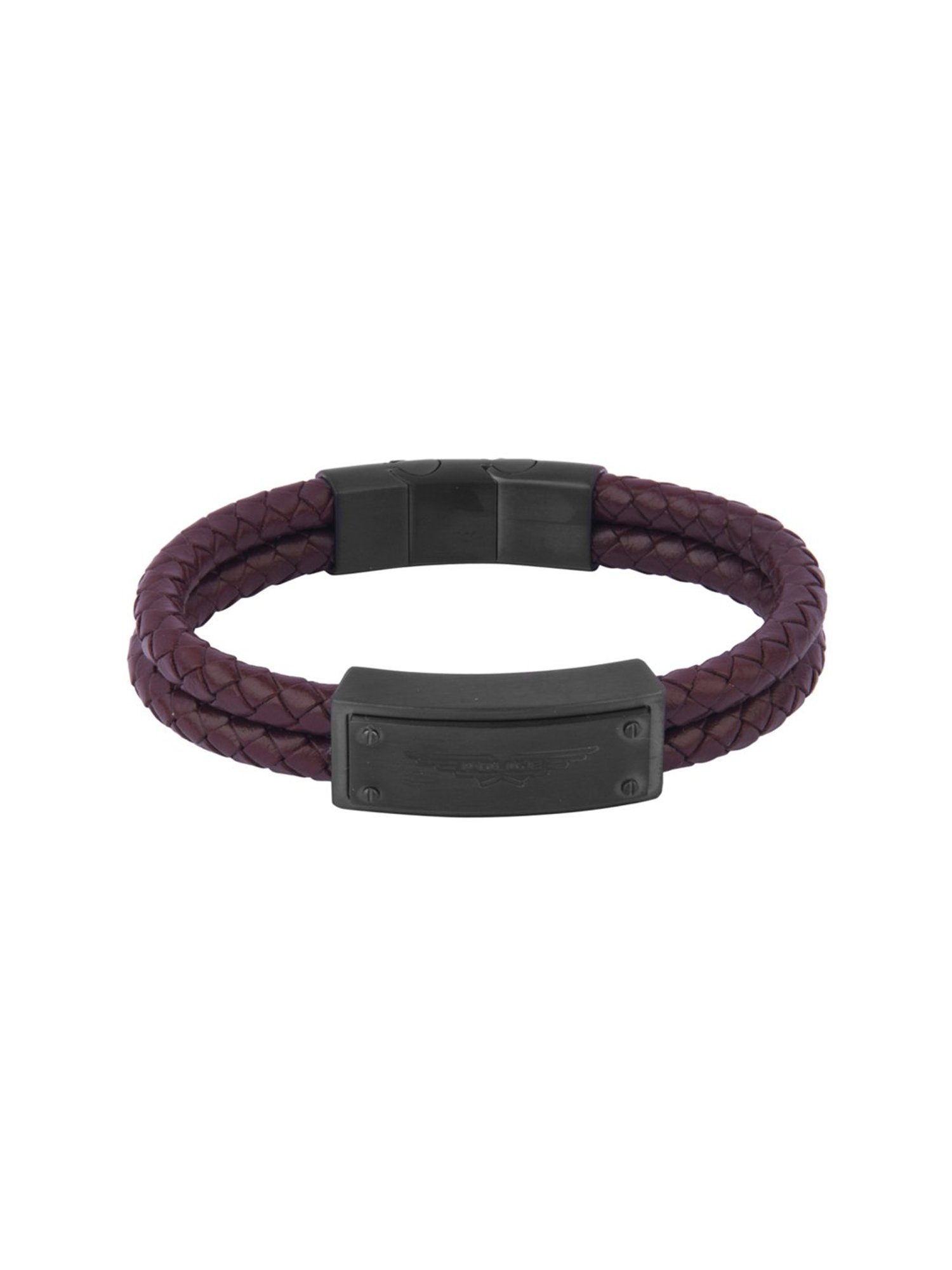 Police Classic Black Bracelet for Men