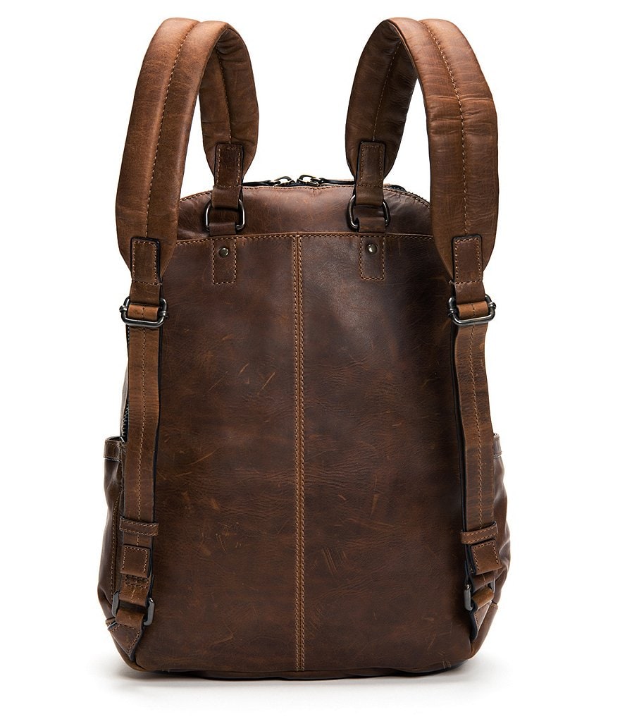 Frye Logan Burnished Leather Backpack