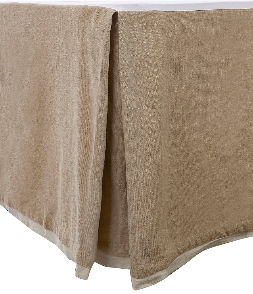Southern Living Simplicity Collection Blake Cotton & Linen Bed Skirt