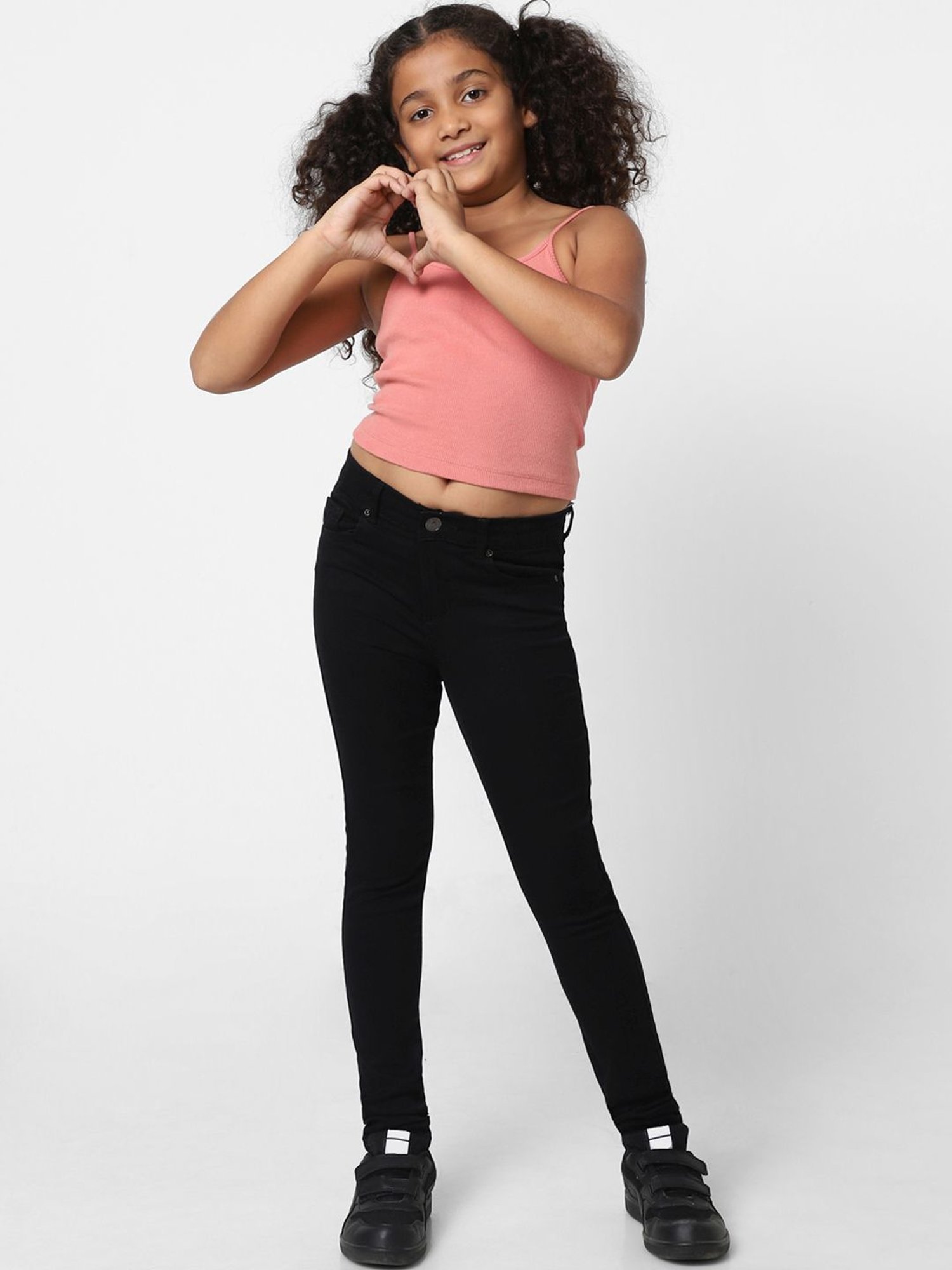 Girls ONLY Girls Black Flared Fit Jeans