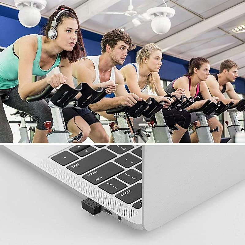 USB ANT Stick Compatible with Zwift TrainerRoad Wahoo Garmin Cycleops Trainer Rouvy TacX Sufferfest PerfPRO