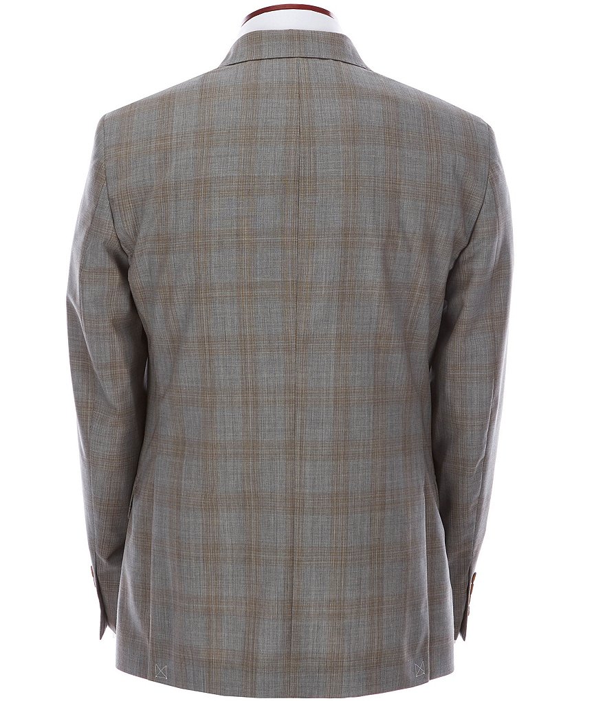 Cremieux Classic Fit Pleated Pant Solid Wool Suit