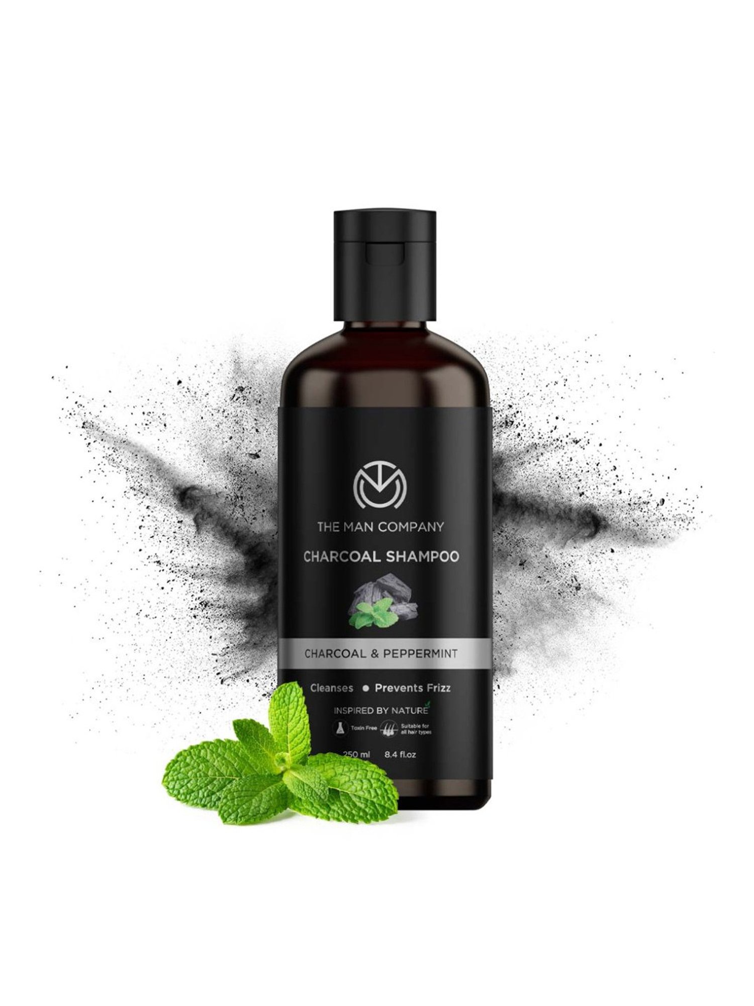 The Man Company Charcoal Shampoo - 250 ml