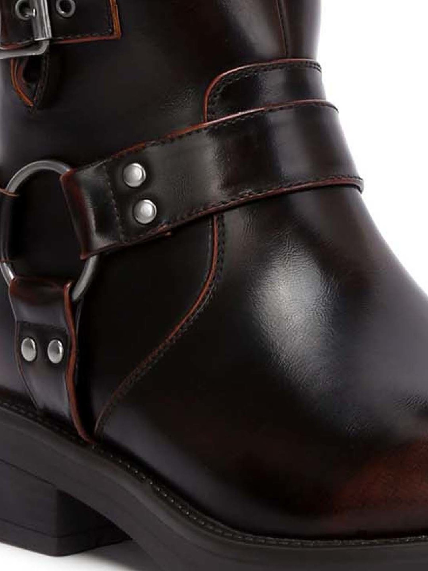 London Rag Women's Brown Casual Boots