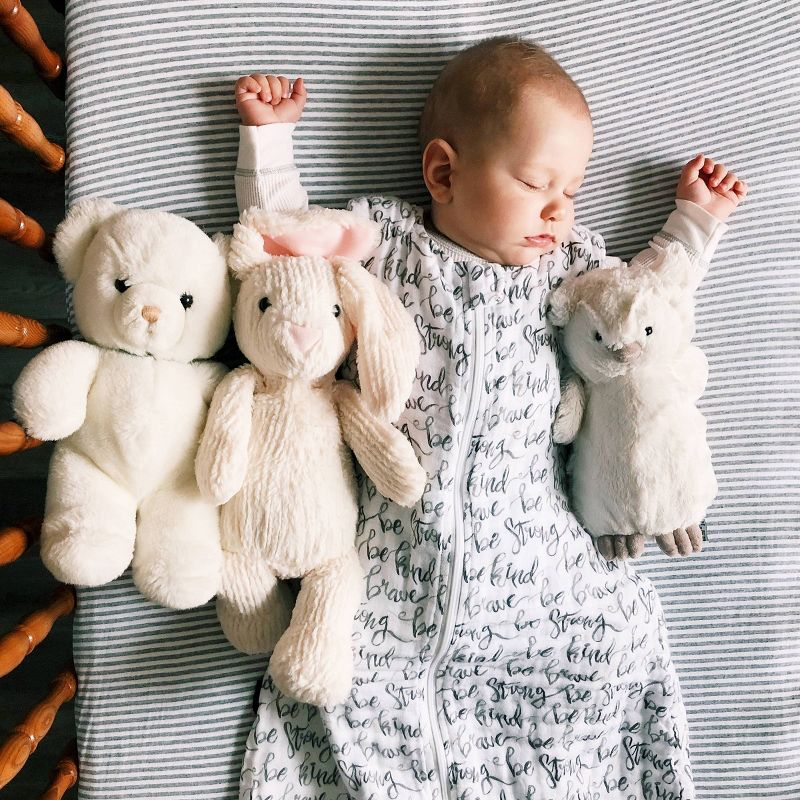 Bebe au Lait Muslin Bedtime Sleepers Swaddle Wrap - Just Be 6-12M