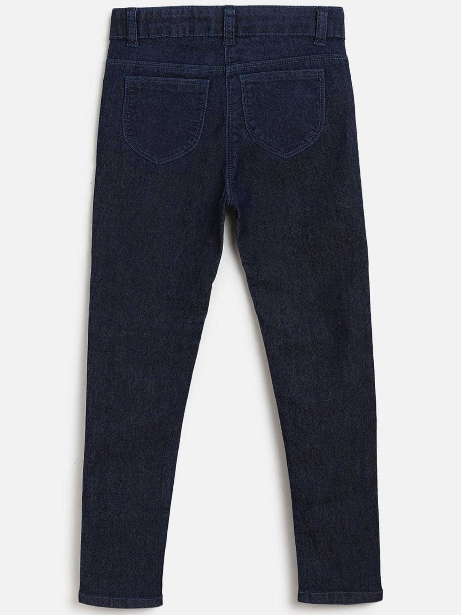 Tales & Stories Girls Blue Slim Fit Jeans