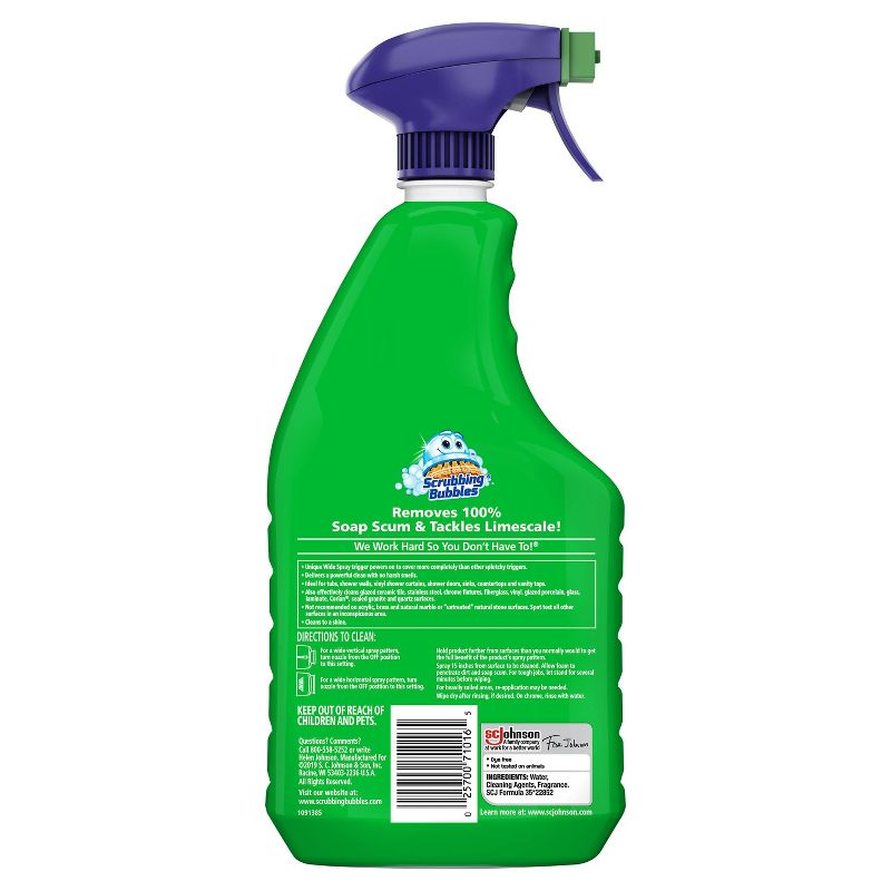 Scrubbing Bubbles Bathroom Mega Shower Foamer Spray - Rainshower - 32oz