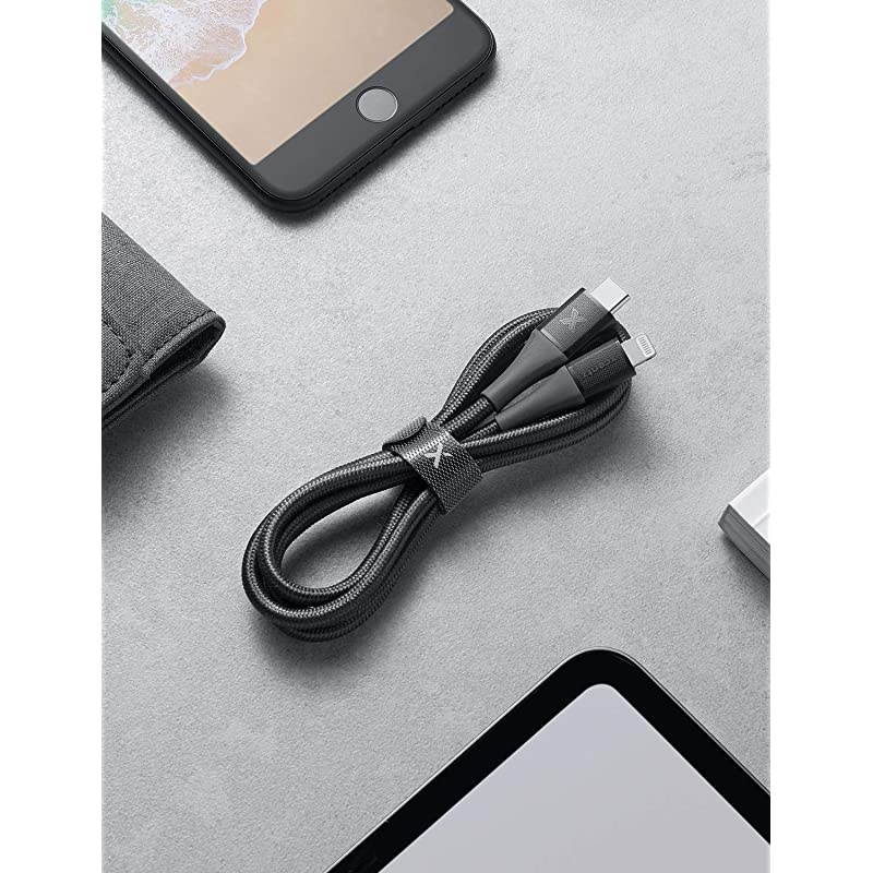 USB C to Lightning Cable iPhone 12 Charger Cable 6ft Apple MFi Certified Fast Charging Support Power Delivery Nylon Braided Cable for iPhone 121111 Pro MaxXS MaxXSXRX88 Plus Black
