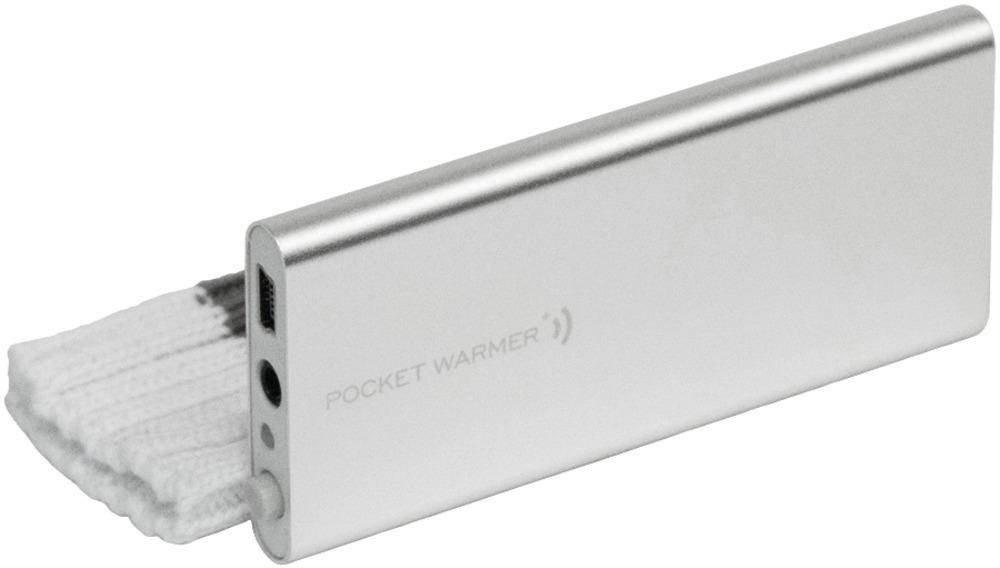 P3 P8430-Silver 1,050 mah Pocket Warmer / Charger (Silver)