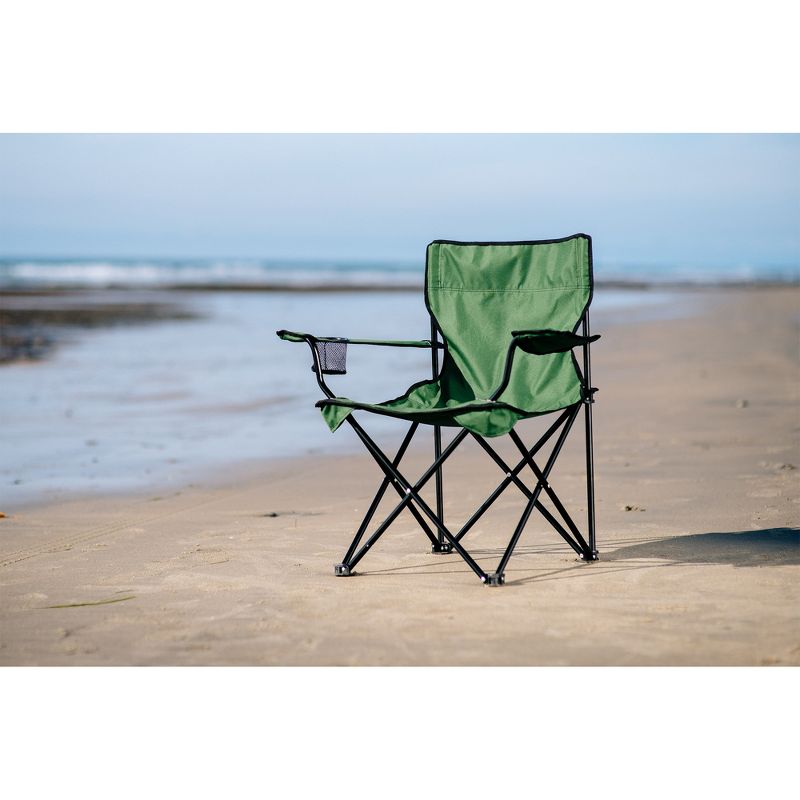 TravelChair 589 C Series Rider Foldable Portable Lightweight Outdoor Camping Chair with Carry Bag, Green