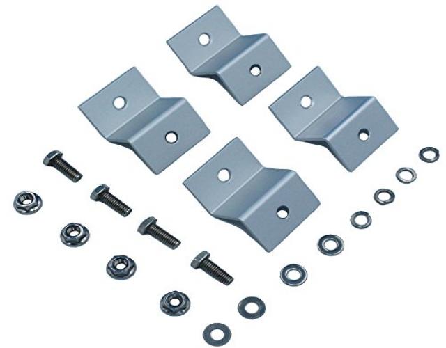SUNDELY&reg; (1 set) Solar Panel Z Bracket Mount Mounting Set RV Boat Off Grid with Bolts Flat Washers Buts